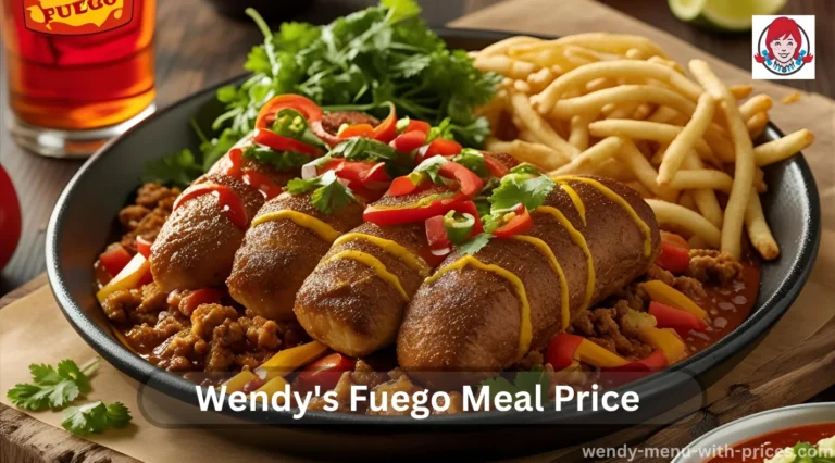 Wendy's Fuego Meal Price