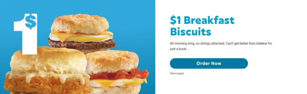 1 dollar Breadfast Biscuits
