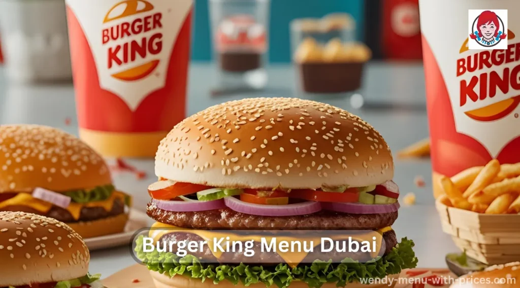 Burger King Menu Dubai Prices