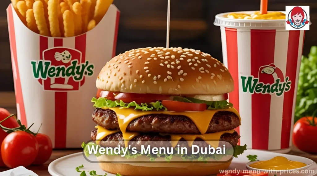 Wendy's Menu in Dubai