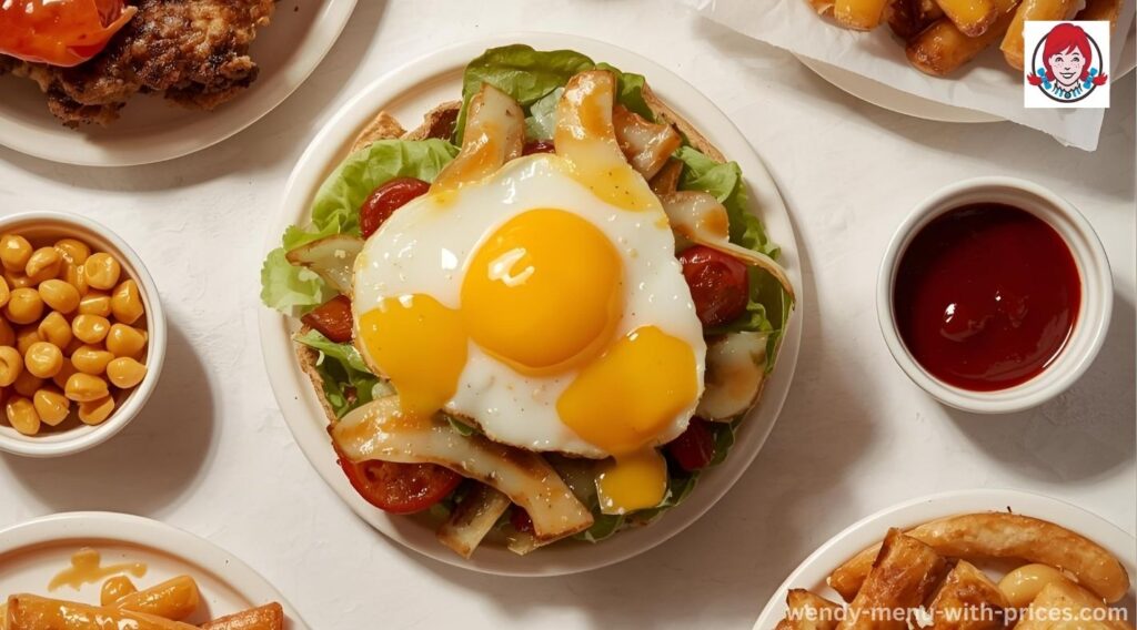 Wendy's Menu Canada Breakfast items